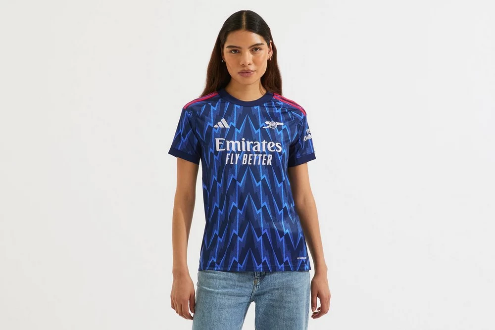 Arsenal Fanshop Store - Arsenal adidas Damen Auswärtstrikot 25/26 Offizielle Arsenal FC Fußballbekleidung