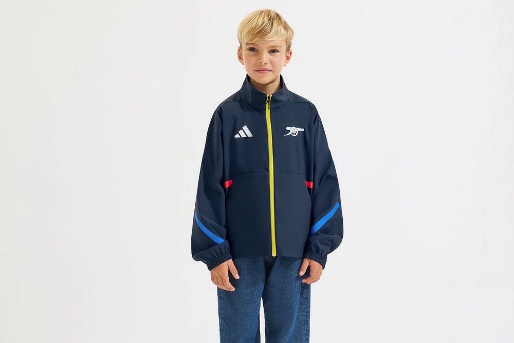 Arsenal Fanshop Store - Arsenal adidas Kinder 25/26 Anthem Jacke Offizielle Arsenal FC Fußballbekleidung