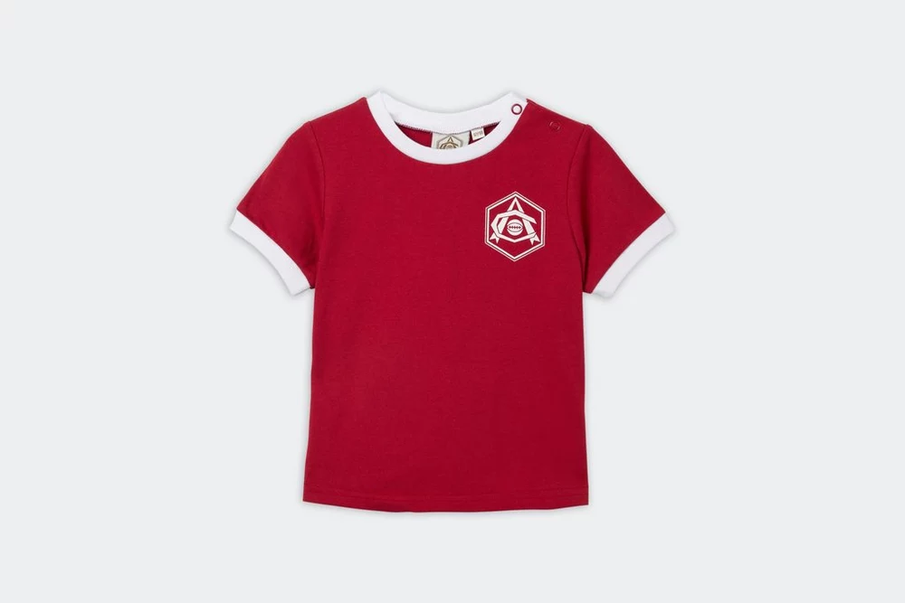 Arsenal Fanshop Store - Arsenal Baby Retro 1930er Jahre T-Shirt Offizielle Arsenal FC Fußballbekleidung