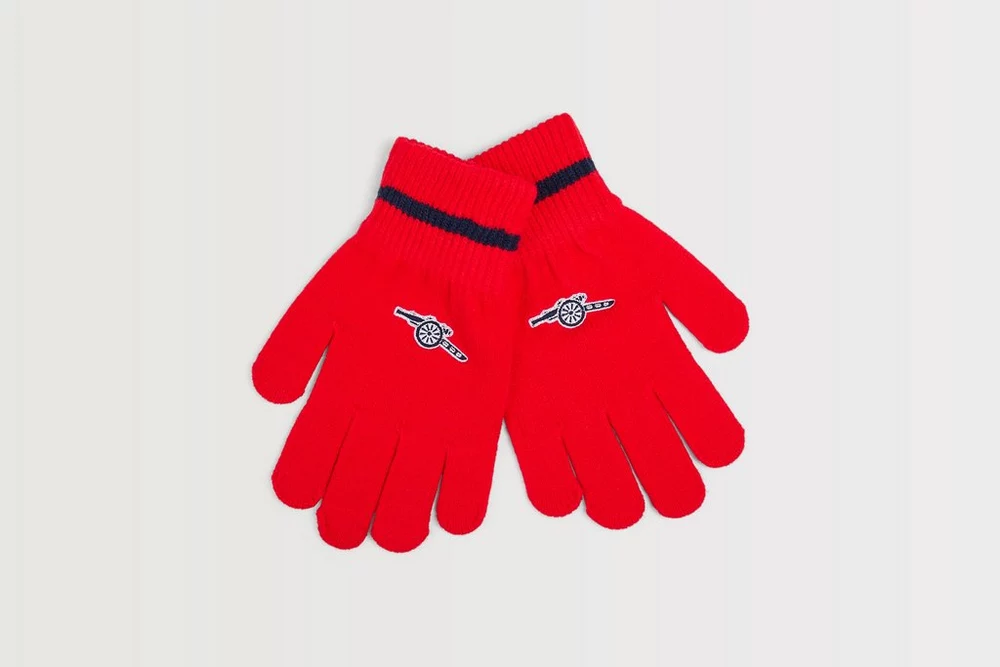 Arsenal Fanshop Store - Arsenal Kinder-Handschuhe, rot, Kanone Offizielle Arsenal FC Fußballbekleidung