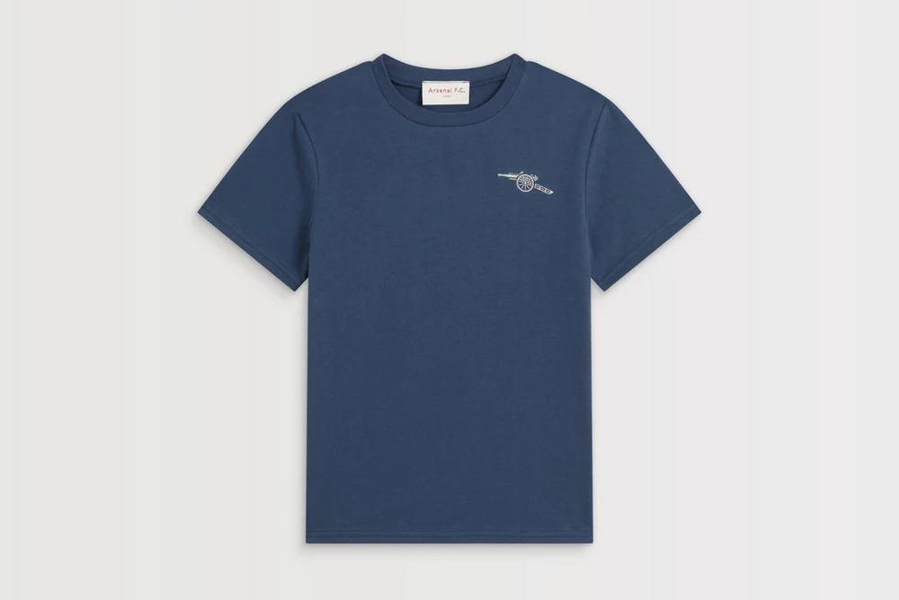 Arsenal Fanshop Store - Arsenal Kinder-T-Shirt mit Marine-Kanonenmotiv Offizielle Arsenal FC Fußballbekleidung