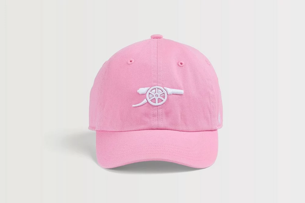 Arsenal Fanshop Store - Arsenal Kleinkind 47 Pink Contrast Kanonenkappe Offizielle Arsenal FC Fußballbekleidung