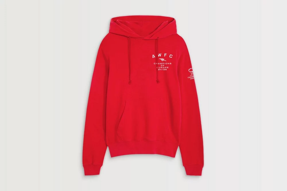 Arsenal Fanshop Store - Arsenal UWCL Gewinner Kinder-Hoodie Offizielle Arsenal FC Fußballbekleidung