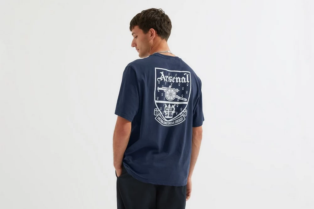 Arsenal Fanshop Store - Arsenal Navy Concordia T-Shirt Offizielle Arsenal FC Fußballbekleidung