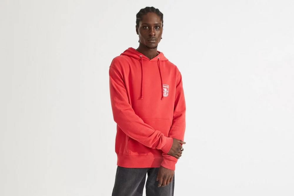 Arsenal Fanshop Store - Arsenal Red Concordia Hoodie Offizielle Arsenal FC Fußballbekleidung