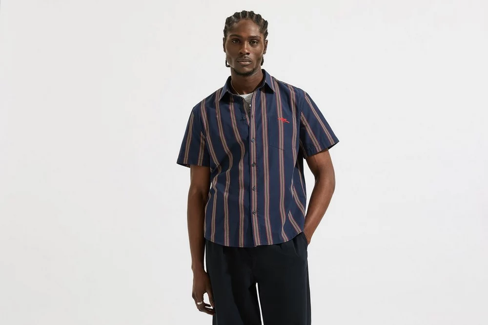 Arsenal Fanshop Store - Arsenal Retro-Shirt in Marineblau Offizielle Arsenal FC Fußballbekleidung