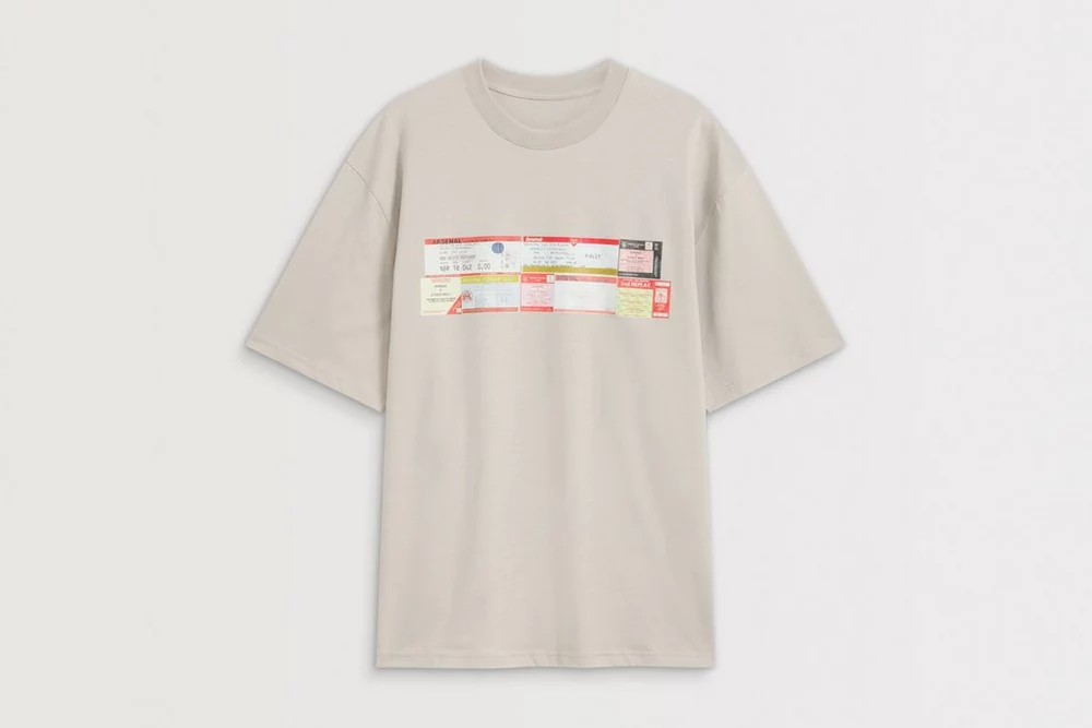 Arsenal Fanshop Store - Arsenal x A-COLD-WALL* Turnstile T-Shirt Offizielle Arsenal FC Fußballbekleidung