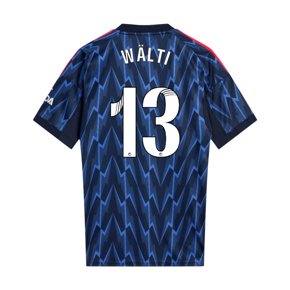 Arsenal Fanshop Store - Arsenal Herren adidas 25/26 Auswärtstrikot – Lia Walti Offizielle Arsenal FC Fußballbekleidung