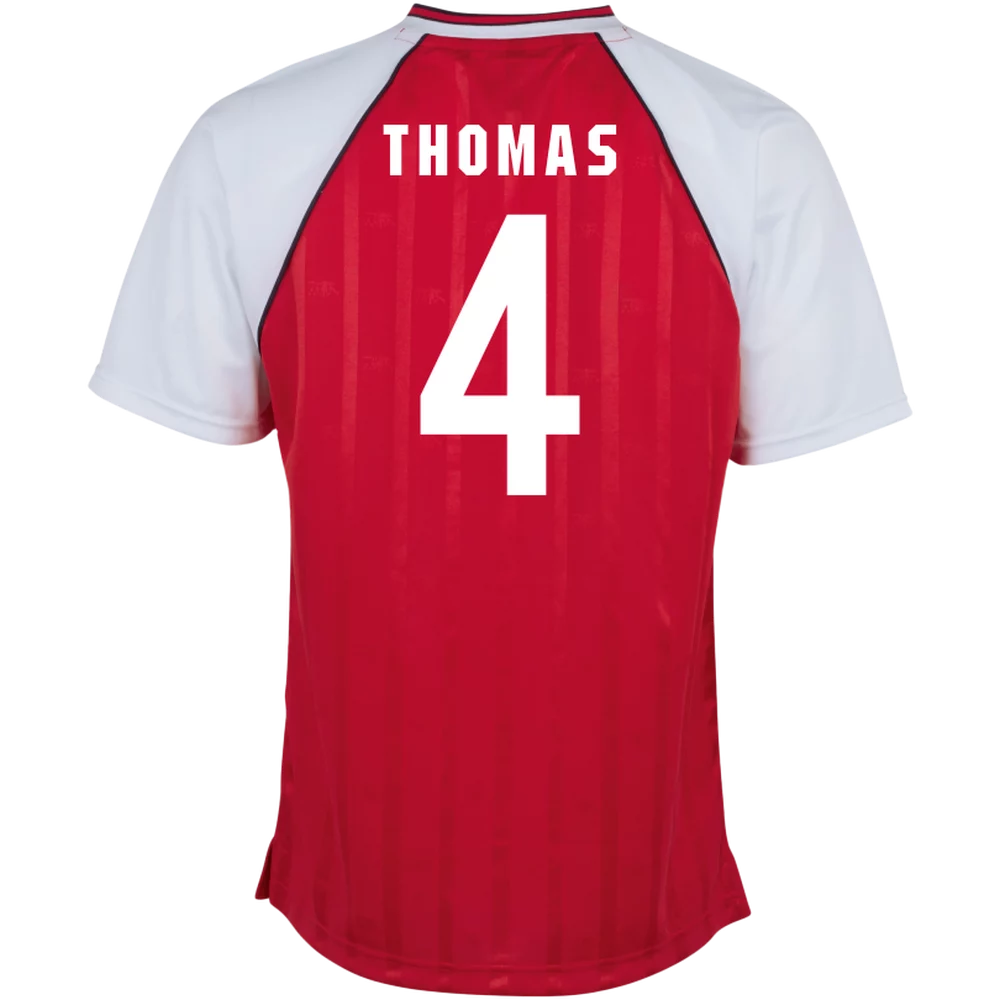 Arsenal Fanshop Store - Arsenal Retro Herren Heimtrikot 88/89 – Michael Thomas Offizielle Arsenal FC Fußballbekleidung