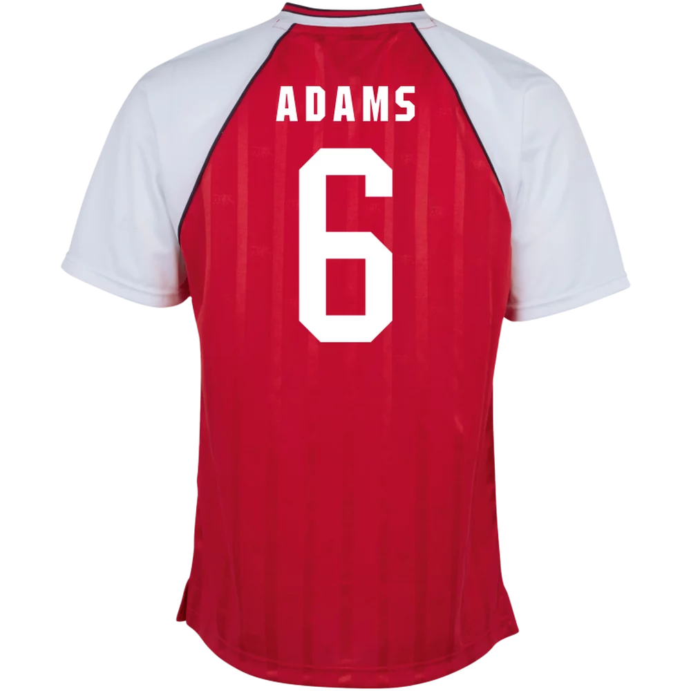Arsenal Fanshop Store - Arsenal Retro Herren Heimtrikot 88-89 – Tony Adams Offizielle Arsenal FC Fußballbekleidung