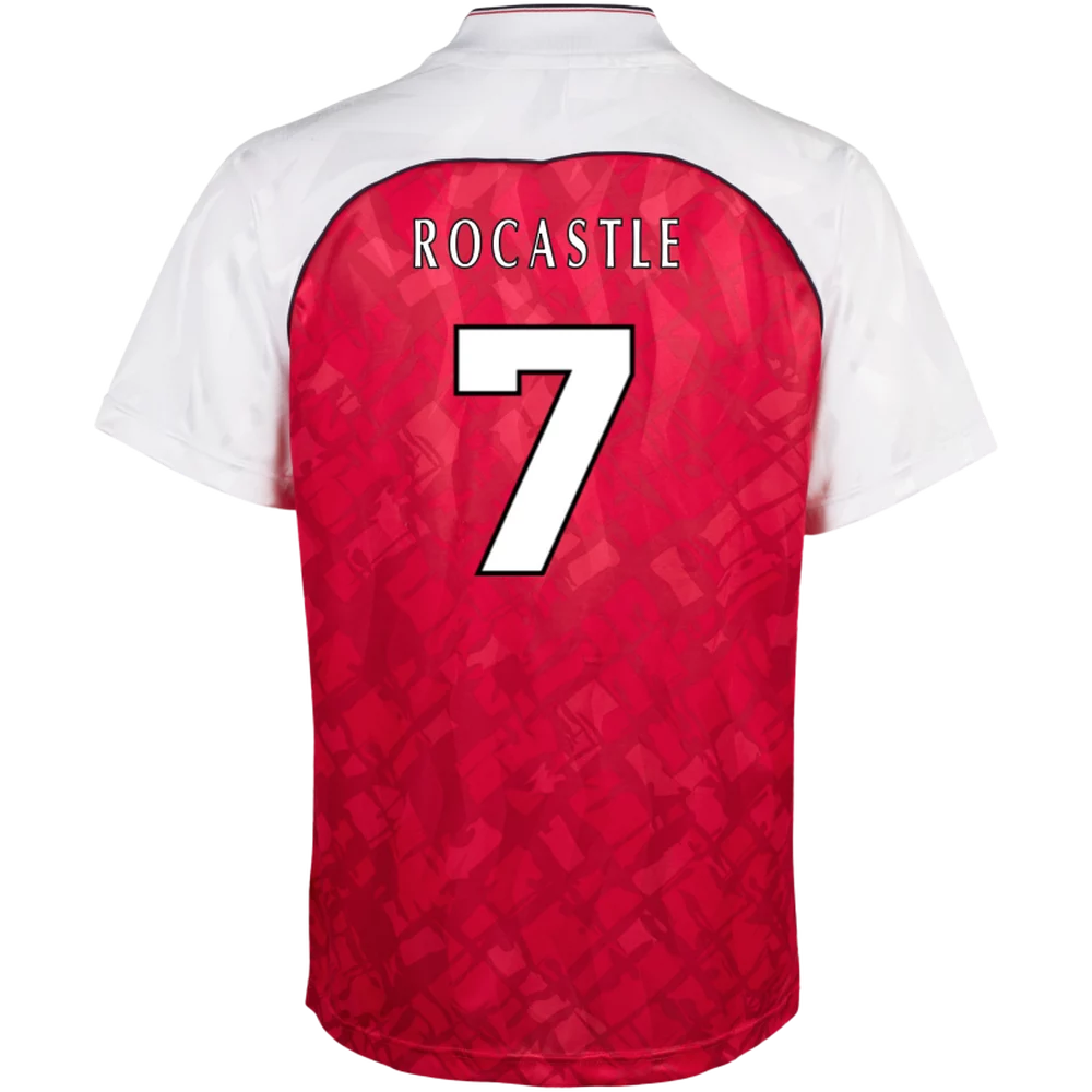 Arsenal Fanshop Store - Arsenal Retro Herren Heimtrikot 90-92 – David Rocastle Offizielle Arsenal FC Fußballbekleidung