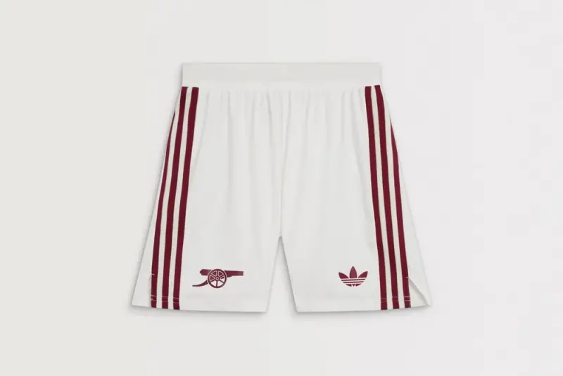 Arsenal Fanshop Store - Arsenal Herren adidas 25/26 Auswärts-Shorts (Authentische Ausweichshorts) Offizielle Arsenal FC Fußballbekleidung