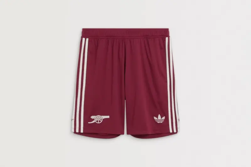 Arsenal Fanshop Store - Arsenal Herren adidas Auswärtsshorts 25/26 Offizielle Arsenal FC Fußballbekleidung