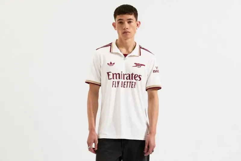 Arsenal Fanshop Store - Arsenal Herren adidas Auswärtstrikot 25/26 Offizielle Arsenal FC Fußballbekleidung