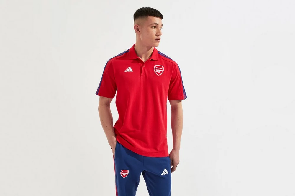 Arsenal Fanshop Store - Arsenal adidas DNA Poloshirt Offizielle Arsenal FC Fußballbekleidung
