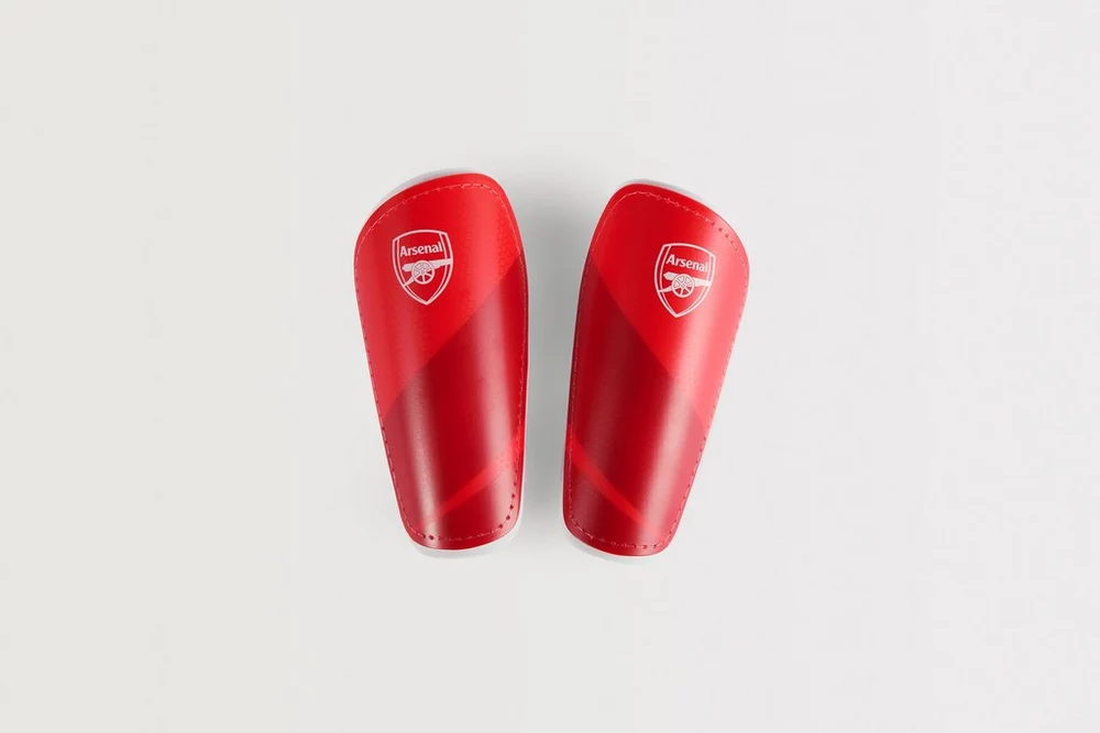 Arsenal Fanshop Store - Arsenal Schienbeinschoner für Erwachsene Offizielle Arsenal FC Fußballbekleidung