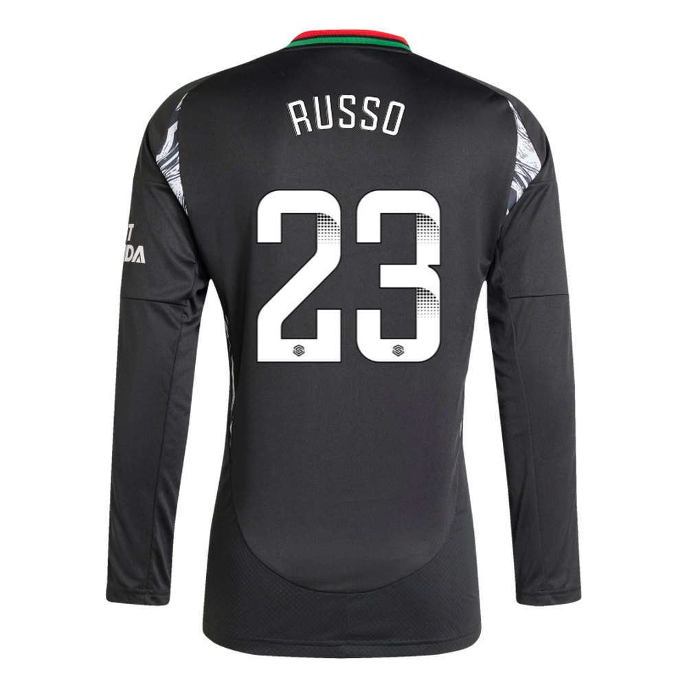 arsenal damen adidas 2425 langärmliges auswärtstrikot – alessia russo Kategorien für Arsenal-Unterstützer