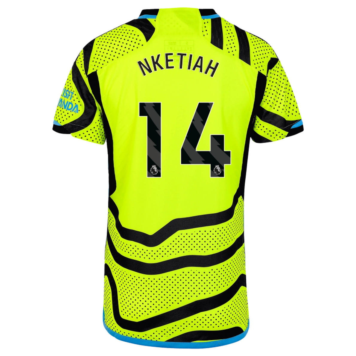 Arsenal Fanshop Store - arsenal herren 2324 authentisches auswärtstrikot – eddie nketiah Kategorien für Arsenal-Unterstützer Offizielle Arsenal FC Fußballbekleidung