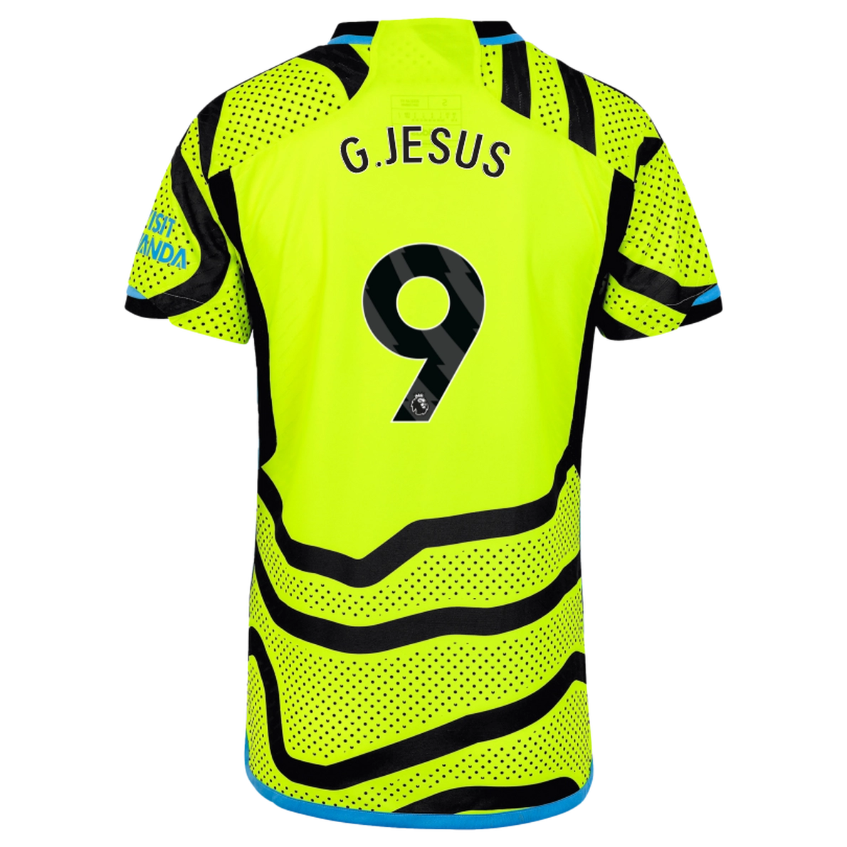 Arsenal Fanshop Store - arsenal herren 2324 authentisches auswärtstrikot – gabriel jesus Kategorien für Arsenal-Unterstützer Offizielle Arsenal FC Fußballbekleidung