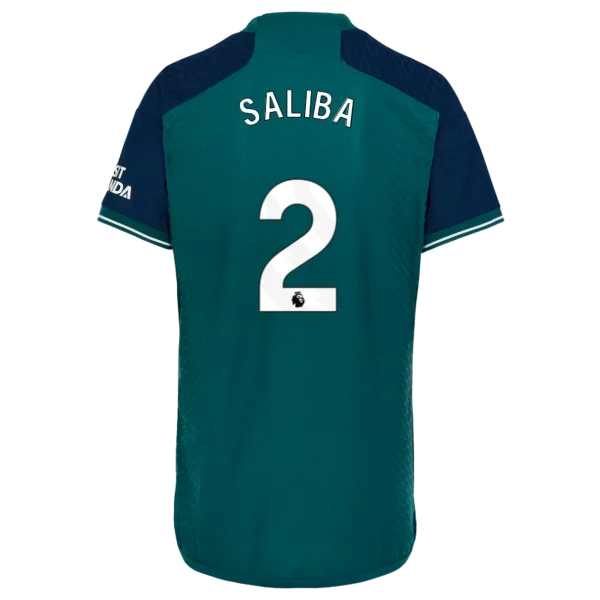 Arsenal Fanshop Store - arsenal herren 2324 authentisches drittes trikot – william saliba Kategorien für Arsenal-Unterstützer Offizielle Arsenal FC Fußballbekleidung
