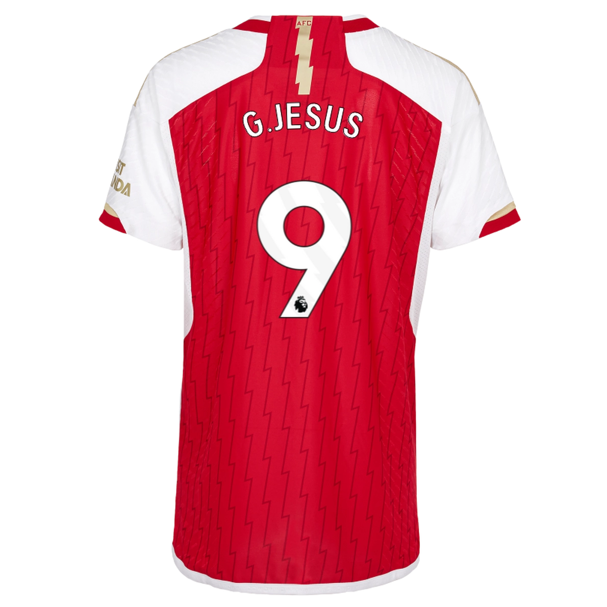 Arsenal Fanshop Store - arsenal herren 2324 authentisches heimtrikot – gabriel jesus Kategorien für Arsenal-Unterstützer Offizielle Arsenal FC Fußballbekleidung