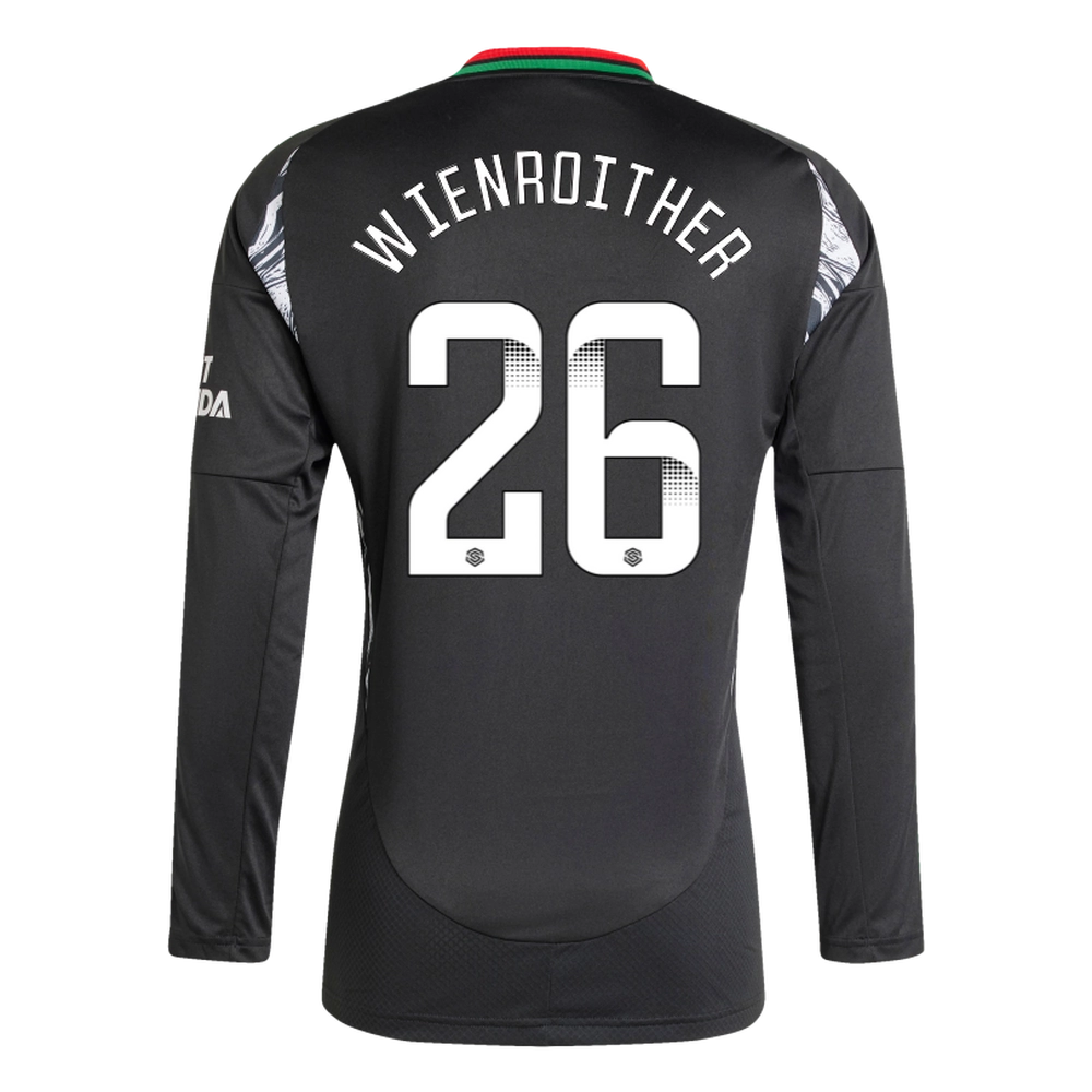 Arsenal Fanshop Store - arsenal herren adidas 2425 langarm-auswärtstrikot – laura wienroither Kategorien für Arsenal-Unterstützer Offizielle Arsenal FC Fußballbekleidung