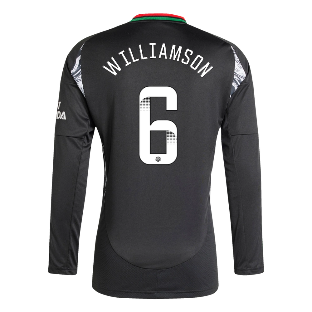 Arsenal Fanshop Store - arsenal herren adidas 2425 langarm-auswärtstrikot – leah williamson Kategorien für Arsenal-Unterstützer Offizielle Arsenal FC Fußballbekleidung