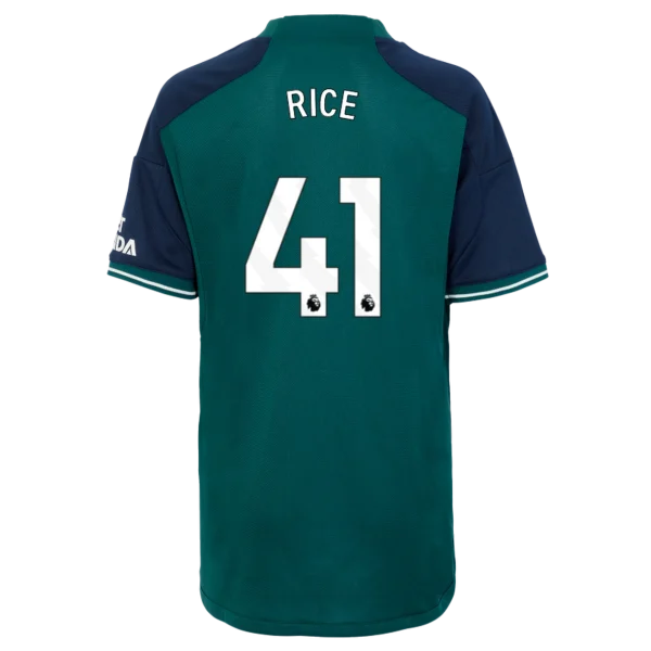 Arsenal Fanshop Store - arsenal junior 2324 drittes trikot – declan rice Kategorien für Arsenal-Unterstützer Offizielle Arsenal FC Fußballbekleidung
