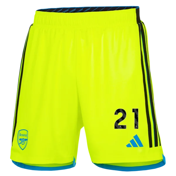 Arsenal Fanshop Store - authentische alternative auswärtsshorts für damen von arsenal 2324 – fábio vieira Kategorien für Arsenal-Unterstützer Offizielle Arsenal FC Fußballbekleidung